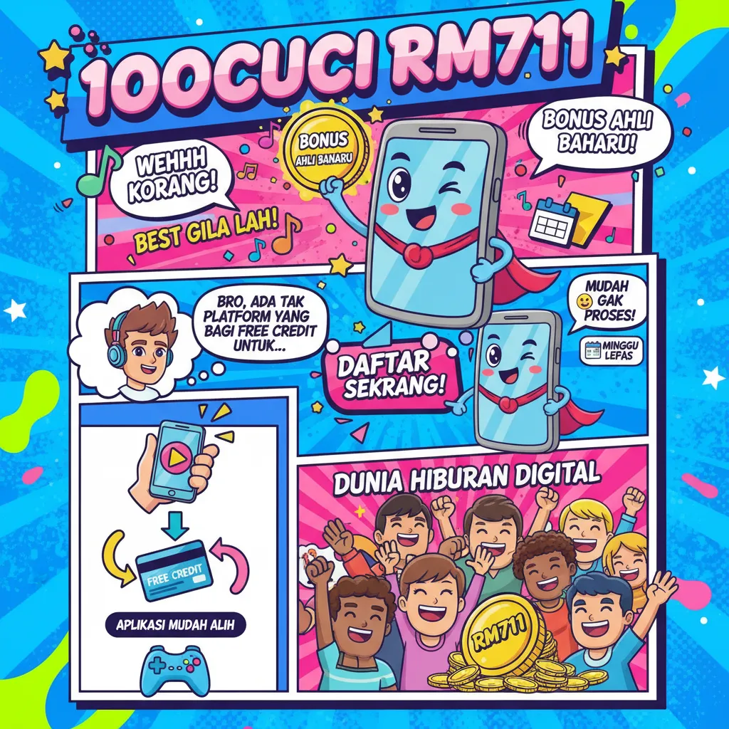 Daftar 100cuci rm711: Bonus Ahli Baharu