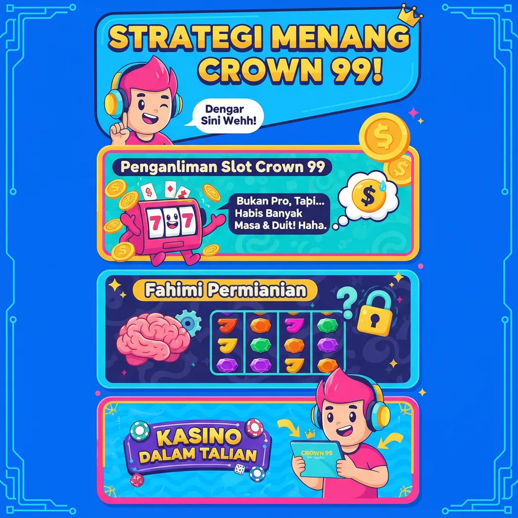 Strategi Menang Crown 99: Tips Permainan Slot & RTP
