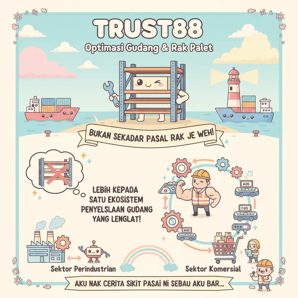 Trust88: Optimasi Gudang & Rak Palet
