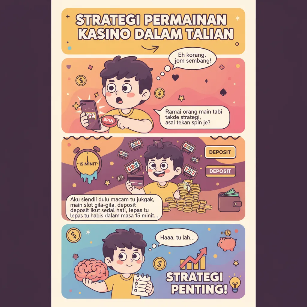 Strategi Permainan Kasino Dalam Talian
