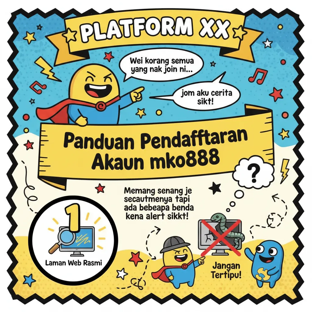Panduan Pendaftaran Akaun mko888