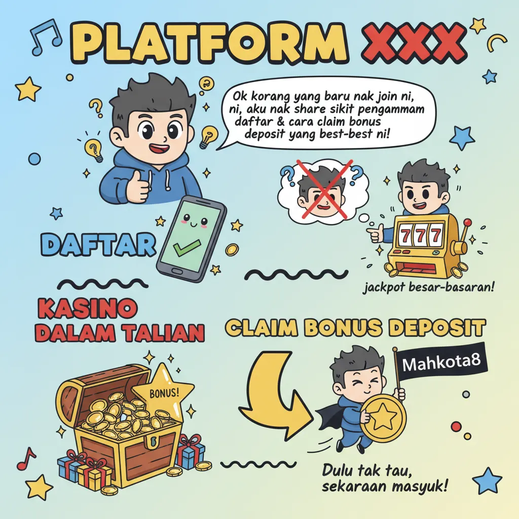 Panduan Daftar Mahkota8 & Bonus Deposit