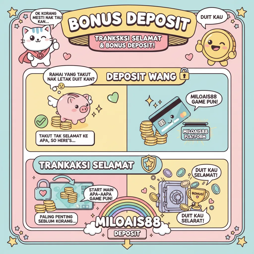 Miloais88: Transaksi Selamat & Bonus Deposit