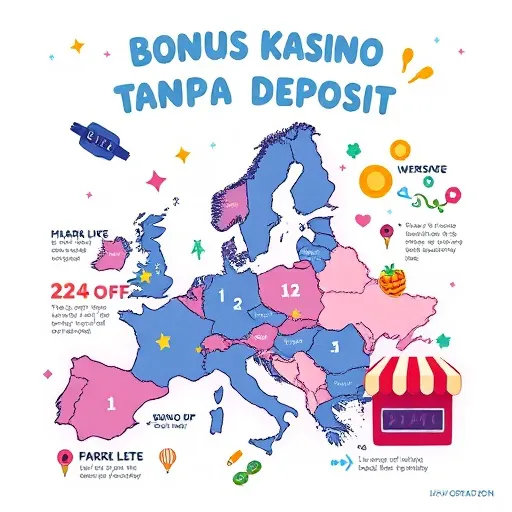 Syarat bonus kasino tanpa deposit di Eropah