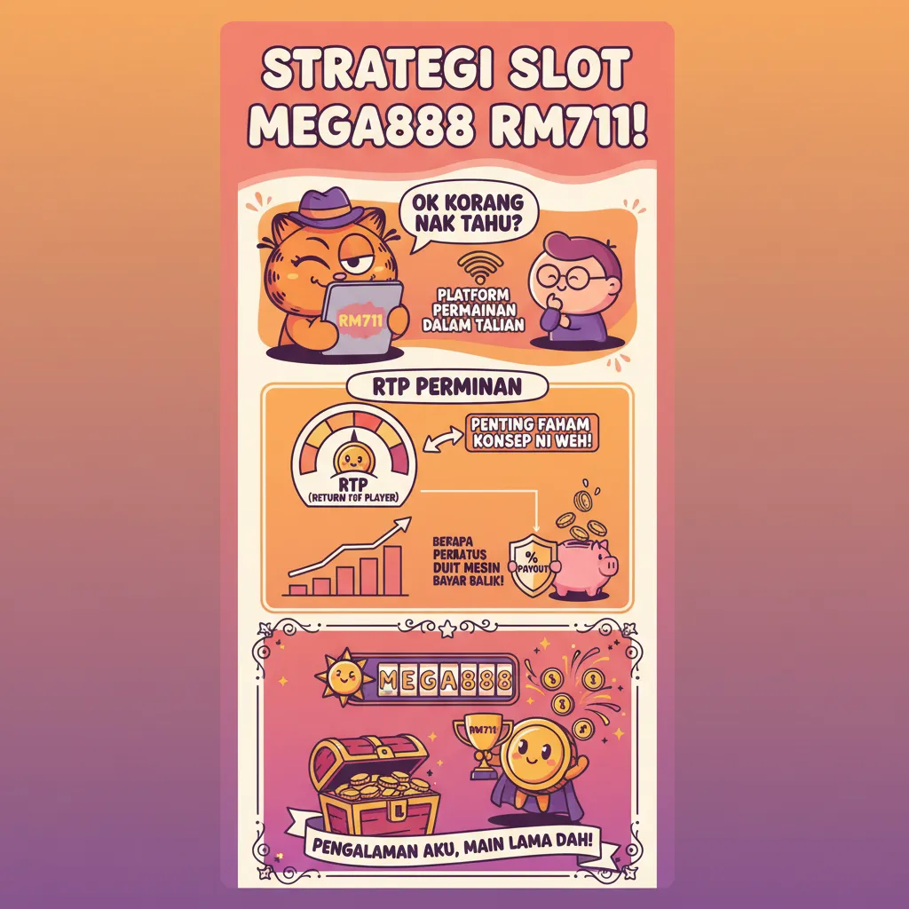 Strategi Permainan Slot Mega888 RM711 & RTP