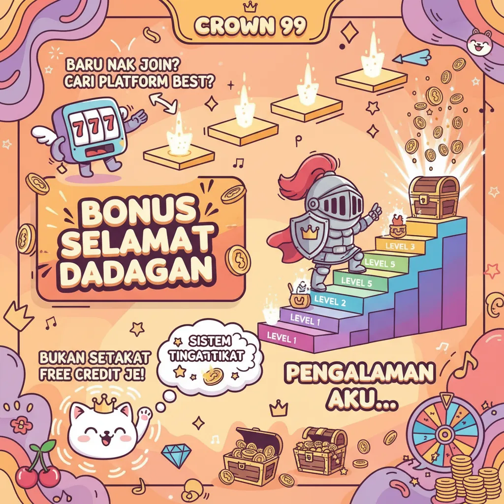 Crown 99: Bonus Selamat Datang & Kasino Langsung