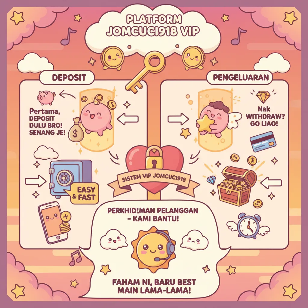 Sistem VIP Jomcuci918: Deposit & Pengeluaran