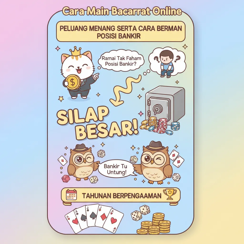 Peluang menang serta cara bermain posisi bankir